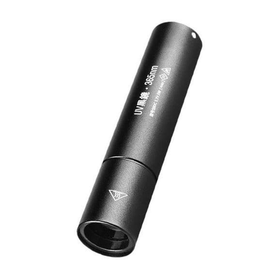 Blacklight Flashlight Torch 365nm UV with Black Filter for Professional Currency Detection and Minerals