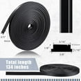 thumbnail image 3 of 134 Inches Flexible Magnetic Strip Insert Shower Door Magnetic Strip Replacement Long Magnet Roll for Crafts for Framed, 3 of 5