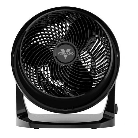 Vornado 62 Whole Room Air Circulator, 3-Speed, Floor Fan for Bedroom, Office, Home, Quiet Cooling, Black