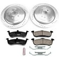 thumbnail image 3 of PowerStop Rear Z23 Evolution Sport Carbon-Fiber Ceramic Brake Pad and Drilled & Slotted Rotor Kit Fits: LINCOLN Select Models K6819, 3 of 3