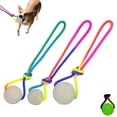 thumbnail image 5 of 2PCS Glow in The Dark Dog Toys, Light Up Dog Toys with Rope Rubber Glow BallsToy for Small Large Medium Dogs, 5 of 6