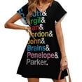 thumbnail image 4 of International Rescue Team ( Color & White ) Back Lacing Backless Dress Square Neck Dress Sweet Elegant Dress Dr Roger Drroger, 4 of 5