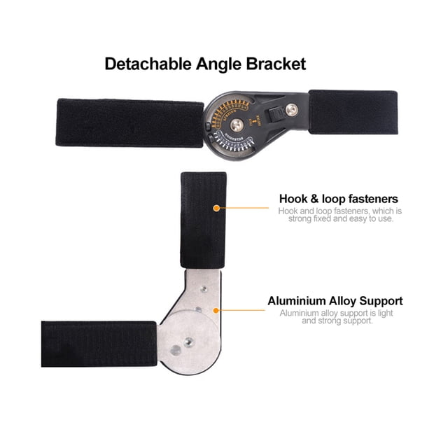Knee Splint Support, Adjustable Knee Joint Support Orthosis Brace Support Ankle Strap Support For Lateral Knee Support, Arthritis,Meniscus,Ligament,Runners Knee