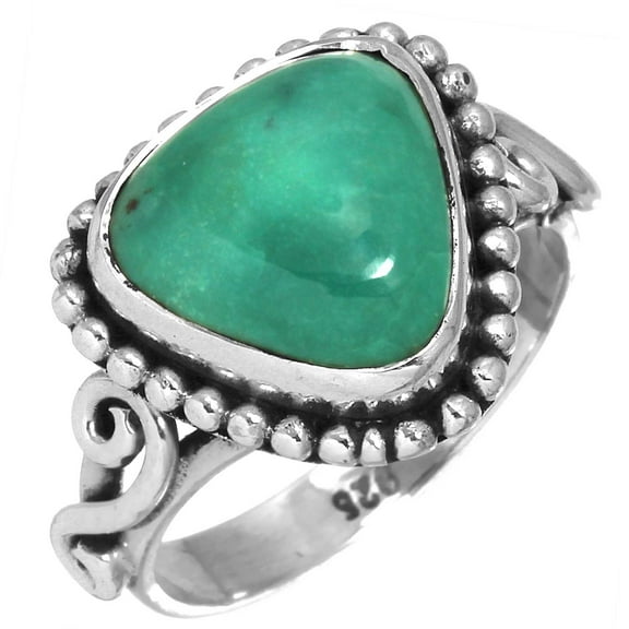 Turquoise Gemstone Latest Jewelry Solid 925 Sterling Silver Ring