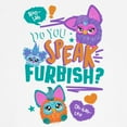 thumbnail image 3 of CafePress - Furby Do You Speak Furbish? Kids Baseball T Shirt - Kids Cotton Baseball Jersey, 3/4 Sleeve Shirt, 3 of 4