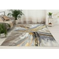 thumbnail image 2 of Door Mat Rug, Alcohol Ink Rugs, Marble Rugs, Salon Rugs, Luxury Rugs, Nursery Rugs, Silver Rug, Decorative Rug, Office Rugs, Thick Rugs, 1.7'x2.3' - 50x70 cm, 2 of 8