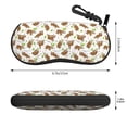 thumbnail image 2 of Vsdgher Cute Sloth Sunglasses Soft Case Neoprene Zipper Eyeglass Case, Zipper Portable Spectacle Cases for Men Women, 2 of 6
