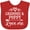 Red, variant on Inktastic Grammie and Poppy Love Me Boys or Girls Baby Bib