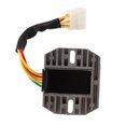 thumbnail image 1 of Z030 0023N, Régulateur Redresseur en Aluminium Haute Performance pour Moto, 1 of 8