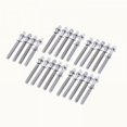 thumbnail image 1 of 2x24 Piezas Tornillos Para Tambor Varillas De Tensión Para Tambor Accesorio De Reemplazo De Varillas De Tornillo, 1 of 8