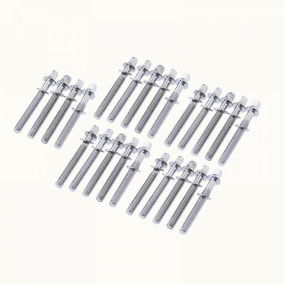 2x24 Piezas Tornillos Para Tambor Varillas De Tensión Para Tambor Accesorio De Reemplazo De Varillas De Tornillo