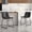 Black, variant on Aufeile 18" PU Leather Dining Chairs Set of 2 – Modern Counter Height Kitchen & Bar Stools with Ergonomic Back, Steel Frame & Non-Slip Feet for Home, Café, Restaurant, Green