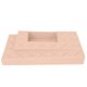 thumbnail image 5 of Organizador de lápiz labial de 25 ranuras, soporte de silicona para maquillaje cosmético, pinceles de lápiz labial, lápiz de cejas, máscara de pestañas, color rosa, 5 of 8