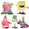 thumbnail image 2 of Balody Dibujos Animados Autorizado Bob Esponja Mini Bloques Pequeños Ladrillos Anime Construcción Colección Juguete Juguetes Subasta Figura Niños Niñas Presente Cumpleaños 18383 Gao Jinjia unisex, 2 of 2