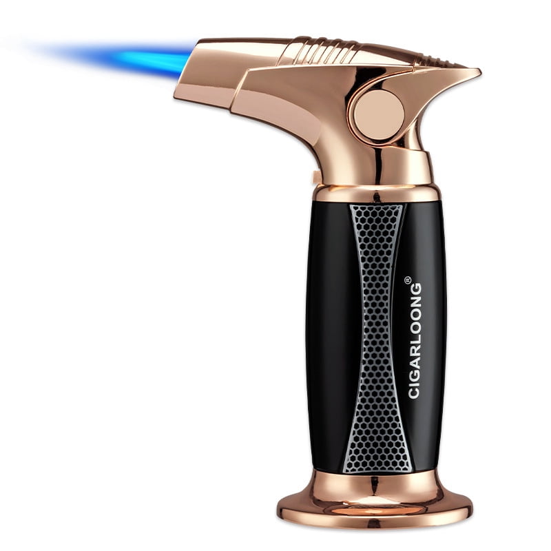 Cigar Lighter Windproof Direct Punch Oversized Desktop Cigar Electronic Cigarette Lighter