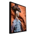 thumbnail image 2 of ArtWall Dean Uhlinger "Guardian Of The West" Floater Framed Gallery-Wrapped Canvas, 2 of 2