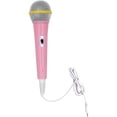 thumbnail image 1 of YOPTOP Wired Microphone, Dynamic Wired Microphone 3.5mm Jack Lightweight Battery-Free Kids Singing Machine Wired Microphone for Home (Blue), Free Size,Pink, 1 of 5