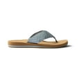 thumbnail image 2 of REEF Spring Woven Women's Flip Flop Sandals Color: Blue Size: 9, 2 of 4