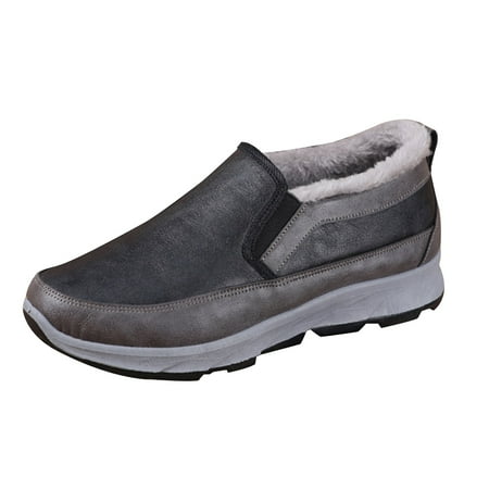 

NOKIO Men S Stylish Fleece-Lined Winter Shoes Sports Shoes Fashionable New Swimming Shoes Wading Shoes Breathable Light Non Slip Comfortable Shoes Men S Warm Winter Boots