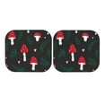 thumbnail image 4 of Picia Amanita Mushroom 2 Piece Car Windshield Sun Shade Foldable | Foldable Sun Shield for Front Window Blocks UV Rays and Keeps Your Vehicle Cool-Small, 4 of 7