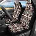 thumbnail image 2 of Uorisanigo Fashion Aztec Car Seat Cover for Front Seat, Automotive Seat Covers Accessories, Breathable Front Car Seat Cover Pack of 2 Car Seat Protector Cushion Pad Mat, 2 of 7