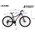 thumbnail image 2 of Bicicleta Montaña RAM Rebel R27.5 W4 21 Velocidades Mtb 574918003, 2 of 9