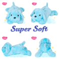thumbnail image 5 of 20" Light up Puppy Stuffed Animal,Creative Night Light Lovely LED Dog Glow Soft Plush Toy,Gifts for Kids on Christmas Birthday Valentines Festivals(Blue), 5 of 6