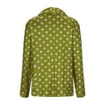 thumbnail image 4 of Wiyuqeen Womens Blazer Dressy Casual Long Sleeve Business Jackets Elegant Polka Dot Print Formal Coats Work Office Suits, 4 of 6