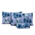 thumbnail image 3 of Cotton Alley 300 Thread Count 100% Cotton Percale Weave - 3 Pcs Twin Sheets Set with Deep Pocket, 3 of 5