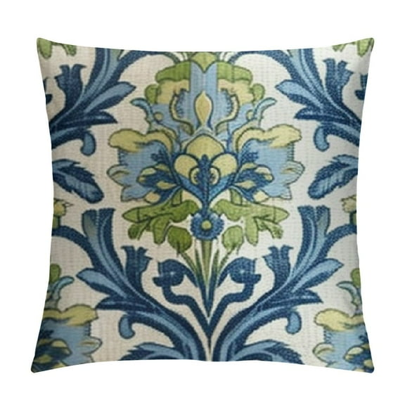 PRATYUS Printed Decorative Square Accent Throw Pillow Cover - Sofa, Chair, Couch, Bedroom, Living Room, Farmhouse Home Decor