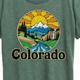 thumbnail image 3 of Instant Message - Groovy Colorado - Vacation Destination - Women's Short Sleeve Graphic T-Shirt, 3 of 6