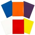 thumbnail image 2 of JAM Paper Glossy Two Pocket Clip Folders, Assorted, 6/Pack, 2 of 3