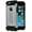 Silver, variant on For iPhone 6 Case, High-Quality Anti-Shock Protective Cover Armor Guard Shield w/ lifetime Warranty