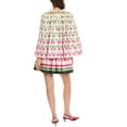 thumbnail image 2 of Valentino womens  Silk Shift Dress, 36, White, 2 of 3