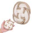 thumbnail image 4 of Woven Coaster Pot Pad, Coaster Pot Pad Woven Style Convenient Practical  For Kitchen, 4 of 8