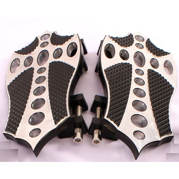 FLOORBOARDS FOOTBOARDS FOOTPEGS FOOT PEG PASSENGER REAR 4 HARLEY TOURING ROAD