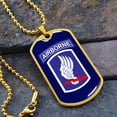 thumbnail image 2 of Gorgeous Dog Tag For 173rd Airborne Brigade Combat - Graphic Military Dog Tag Necklace (Optional Personalized Engraving), 2 of 5