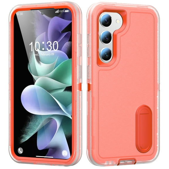 ShellTech for Samsung Galaxy S23 Phone Case with Built in Kickstand,Shockproof/Dustproof/Drop Proof Military Grade Protective Cover for Galaxy S23 5G,M