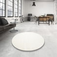 thumbnail image 3 of Ahgly Company Indoor Round Contemporary Beige Solid Area Rugs, 7' Round, 3 of 6