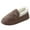 Coffee, variant on Women's Men's Fuzzy Memory Foam Slippers Closed Back Cordurory Bedroom House Shoes Winter Warm Indoor Ourdoor Slip on Booties