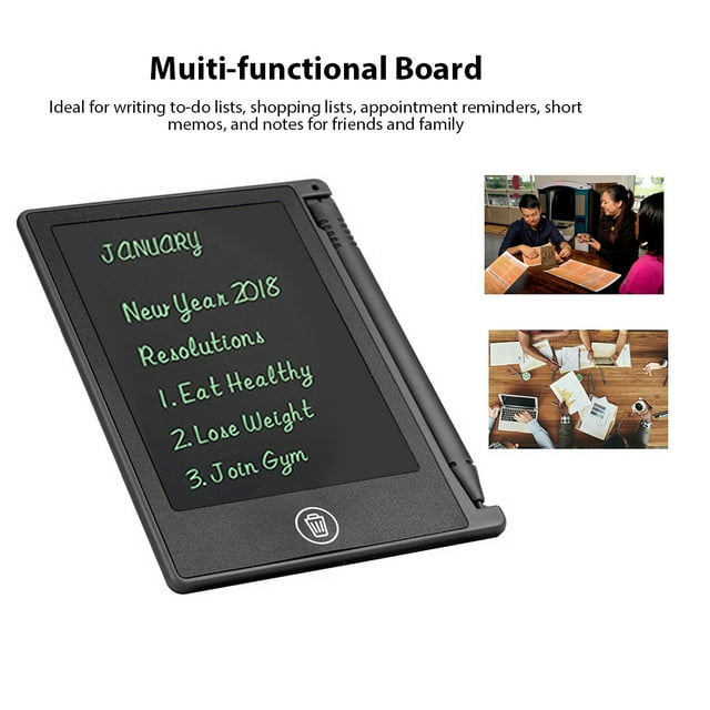 Ccdes 4.5Inch LCD Writing Board Portable Reusable Erasable Tablet For Children