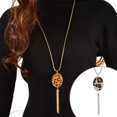 thumbnail image 3 of Collar de mujer Sonducket joyería delicada colgantes de moda decoración colgante patrón de leopardo, 3 of 6
