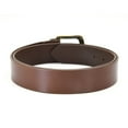 thumbnail image 3 of 392713 Leather Belt in Dark Tan Color with Gold Buckle | Style n Craft, 3 of 4