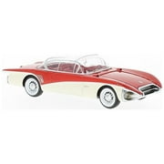 Buick Centurion (1956) Car [1:43 scale in Red and Cream]