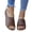 Brown-B, variant on Orthopedic Sandal for Women Dressy Summer Sandals with Arch Support Casual Open Toe Wedge Platform Sandals Roman Vintage Anti-Slip Breathable Slipper