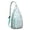 Greenish-blue-21, variant on 4-Pockets Cross Body Bags for Woman Men,Cute Sea Life Sling Bag Chest Bag with Adjustable Strap Women's Crossbody Bags for Outdoors Hiking Traveling