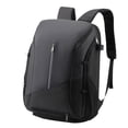 thumbnail image 1 of Mochila de baloncesto, bolsa de fitness portátil, mochila informal para el día a día con compartimentos para zapatos. Negro, 1 of 8