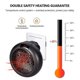 thumbnail image 3 of Elektrische Tragbare Heizung Mini Wand Montieren Hause Bro Desktop Warme Luft Heizung Wrmer Fan Stille Fern Schnelle Wrme Thermostatwei Hy, 3 of 4