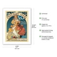 thumbnail image 2 of Chocolat Idéal Cocoa - Vintage France Advertising Poster by Alphonse Mucha c.1897 - Bamboo Fine Art 290gsm Paper (Unframed) 17x22in, 2 of 4