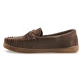 thumbnail image 4 of HuntRite Men's Leather Trapper Moccasins Rootbeer 12D     (Medium), 4 of 7